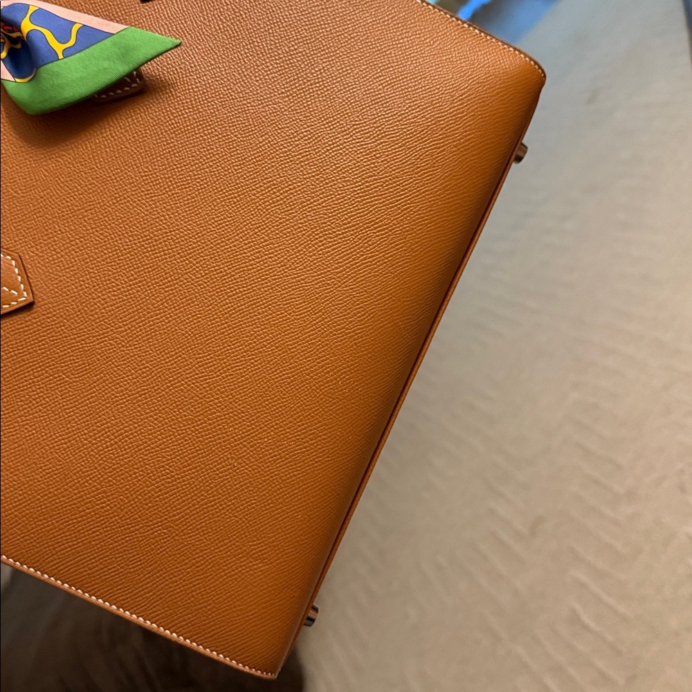Hermes Birkin 30 gold palladium Sellier Epsom authentic - Picture 14 of 15